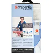 Brabantia Perfect Flow Strijkplankhoes B - 124 x 38 cm - Complete Set - Bubbles