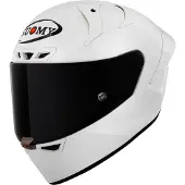 Suomy S1-XR GP Plain FIM E06 Wit Integraalhelm Maat S
