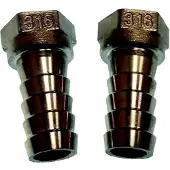Goldenship Slang adapter RVS female (1'' 30 mm) (GS30514)