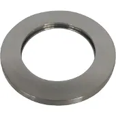 Wiesbaden Caral rozet kraangedeelte eenhendel wastafelkraan 75mm gunmetal