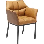Kare design Kare Eetkamerstoel Thinktank Brown