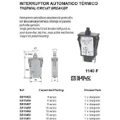 E-t-a Gs11455 Push Botton Transparant 4A
