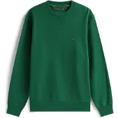 Tommy Hilfiger Sweatshirt 'ESS SEASONAL' donkergroen