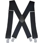 INF Verstelbare elastische bretels Black