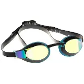 Madwave X-look Rainbow Mirror Swimming Goggles Zwart