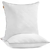 Mazazu - Hoofdkussen - Set van 2 - Gekoeld - Wit - 80x80