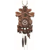 Engstler - 722 - Koekoeksklok - 1-daags kettinguurwerk - Notenhout - 26 cm