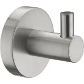 Ben Rundo handdoekhaakje Ø 5,3x5,1cm geborsteld nikkel