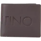 Valentino Leren kaarthoes Mason Card Holder Moro donkerbruin