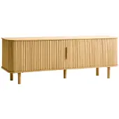 Fonq Splinted Tv-meubel - Naturel Eiken