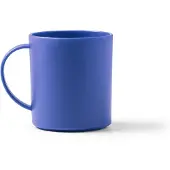 Roly 10 stuks blauwe herbruikbare PP mok 300 ml model Lino