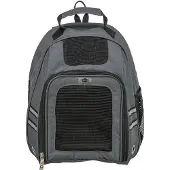 Trixie hondentas rugtas dan grijs - 34x26x44 cm - Hondensnacks