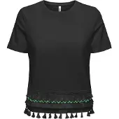 ONLY - ONLFILIPPA LIFE S/S TASSEL TOP JRS - Dames - Blouses