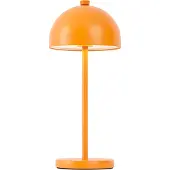 QAZQA Tafellamp oranje incl. LED IP54 oplaadbaar met laadstation - Squirrel