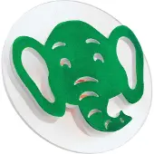 Colorations stempels dieren - Easy Grip jungledieren stempelset.