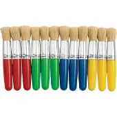 Colorations dikke penselen set - 12 stuks voor kinderen schilderen.