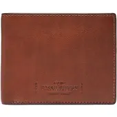 Fossil portemonnee Gregg Bifold Medium Brown bruine