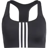 Adidas Sport-bh met labeltypische strepen