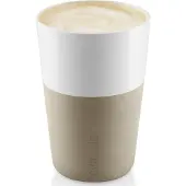 Eva Solo Thermosbeker voor caffé latte 360 ml, set van 2 stuks, parel beige,