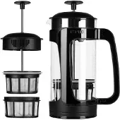 Espro Cafetière PRESS P3 950 ml, zwart, glas / plastic,