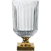 Nachtmann Vaas MINERVA GOLD 32 cm, helder,