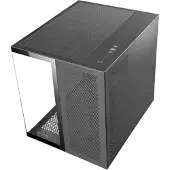 Mars Gaming MC-NOVAM, Mini-tower, PC, Zwart, Micro ATX, Mini-ITX, Metaal, Gehard glas, Gaming