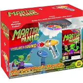 Games Switch, Martian Panic spel en Blaster pistool set, code in de doos. Transparant, PAL