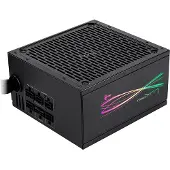 Aerocool Luxpro RGB750M, 750W, 80 Plus Bronze, semi-modulair, transparant, één maat / EU-stekker, 220V, transparant, één maat