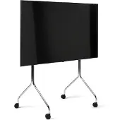 Pedestal Moon Rollin' Tall Tv-kast Chroom - TV-meubels en mediabanken Staal Chrome - 010 024 020