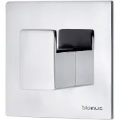 Blomus Menoto zelfklevende haak 6x6 cm Gepolijst roestvrij staal
