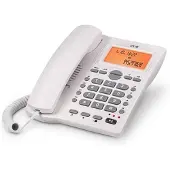 SPC kantoortelefoon, model 2, Analoog, Headset met kabel, Luidsprekerfunctie, Wit
