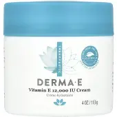 DERMA E , Vitamine E creme, 12.000 IE, 4 oz (113 g)