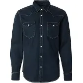 Levi's Overhemd 'Barstow Western' zwart