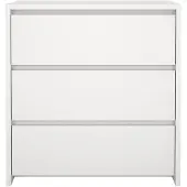 Ebuy24 Next kommode 3 lades wit.