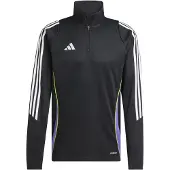 Adidas Sportsweatshirt 'Tiro 24' grasgroen / lavendel / zwart / wit