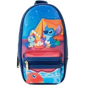 Loungefly - Disney Stitch "Camping Cuties" etui, geschikt voor school en kantoor
