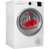 Beko Bm3t38210w1 - Warmtepompdroger - 8 Kg - 64 Db - Energieklasse E | Nieuw (outlet) | Lichte schade