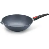 Woll Wok DIAMOND LITE 32 cm, afneembare steel, titanium,