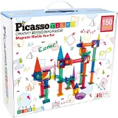 PicassoTiles Magnetic Marble Run Set Construction Game Veelkleurig Kinderen