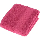 Homescapes badstof handdoek 100% katoen roze