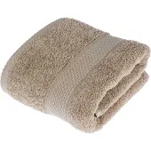Homescapes badstof handdoek 100% katoen beige