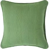 Homescapes Rajput katoenen kussenhoes, olijfgroen, 60 x 60 cm