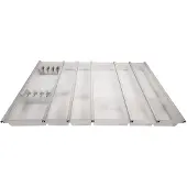 Sotech Cuisio Bestekbak 800 mm Translucent-wit