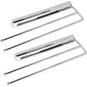 Sotech 2 x Handdoekenrek 325 mmmet 2 armen gepolijst chroom