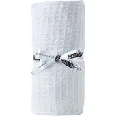 Homescapes - Wafel babydeken - 100% biologisch katoen - wit - 125x150 cm