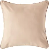 Homescapes katoenen kussenhoes in beige, 45 x 45 cm