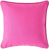 Homescapes roze katoenen kussenhoes, 30 x 30 cm