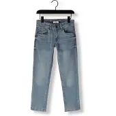 Raizzed straight leg jeans dark blue denim Blauw Effen - maat 116