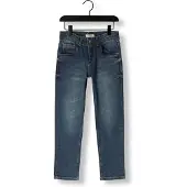Raizzed straight leg jeans medium blue denim Blauw Effen - maat 98