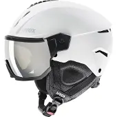 Uvex Instinct Visor, ski helm met vizier, wit